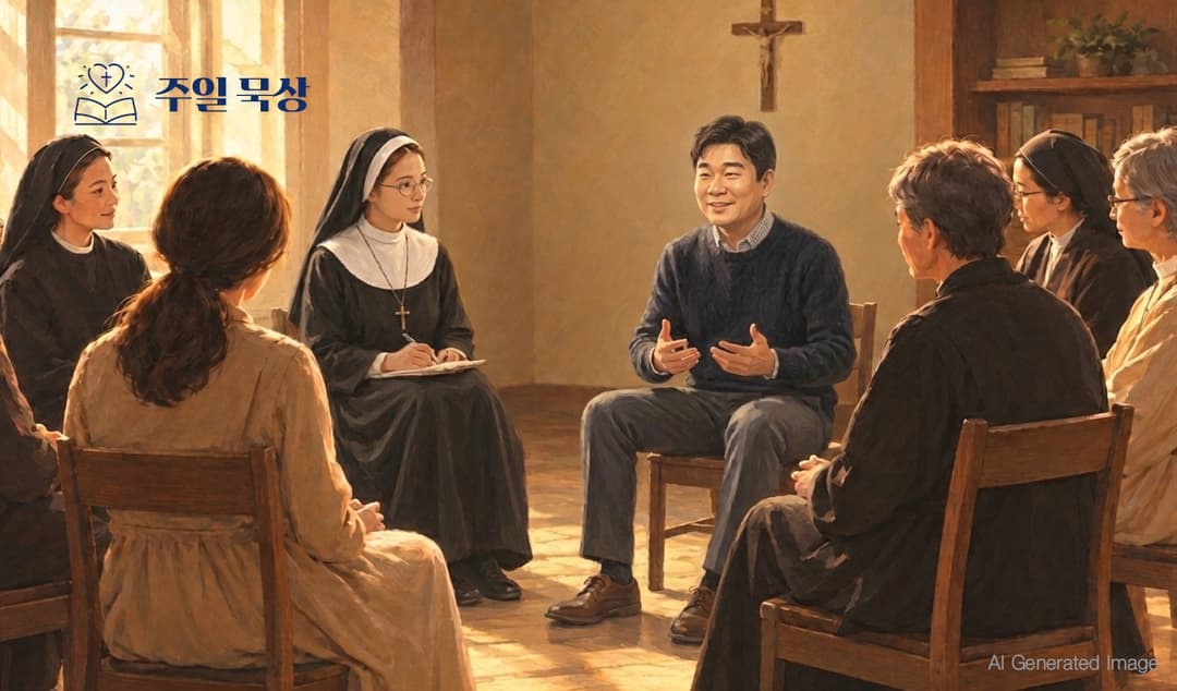 예수님께서는 왜 빙 돌아가실까?