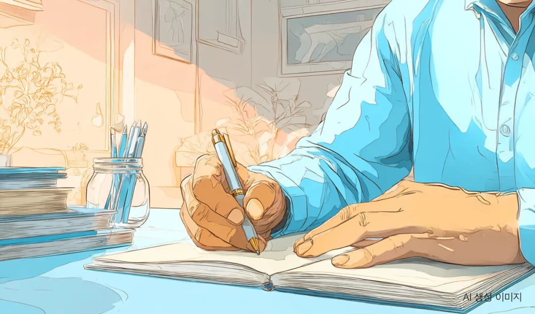 위태로운 마음에 건네는 처방전, 감정 일기